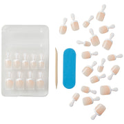 Kiss False Nails Salon Acrylic French Nails - Crush Hour (Open Pack)